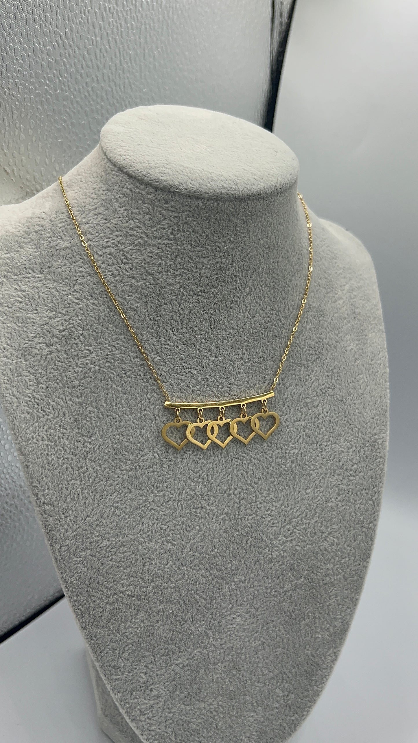 COLIER FIVE HEARTS