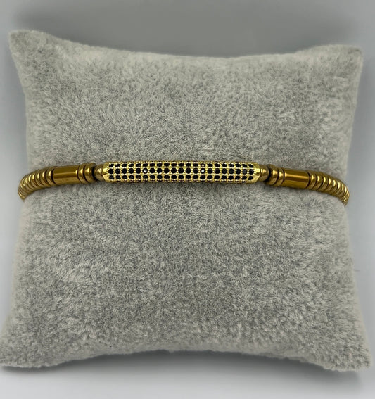 BRATARA VIPER GOLD PLACATA CU AUR 14K