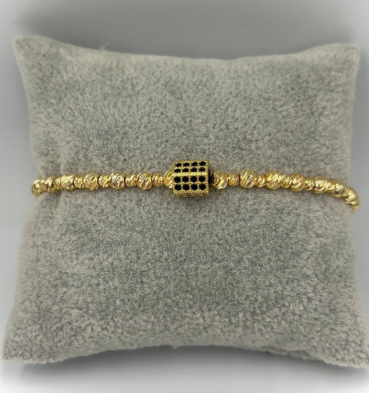 BRATARA VIPER GOLD PLACATA CU AUR 14K