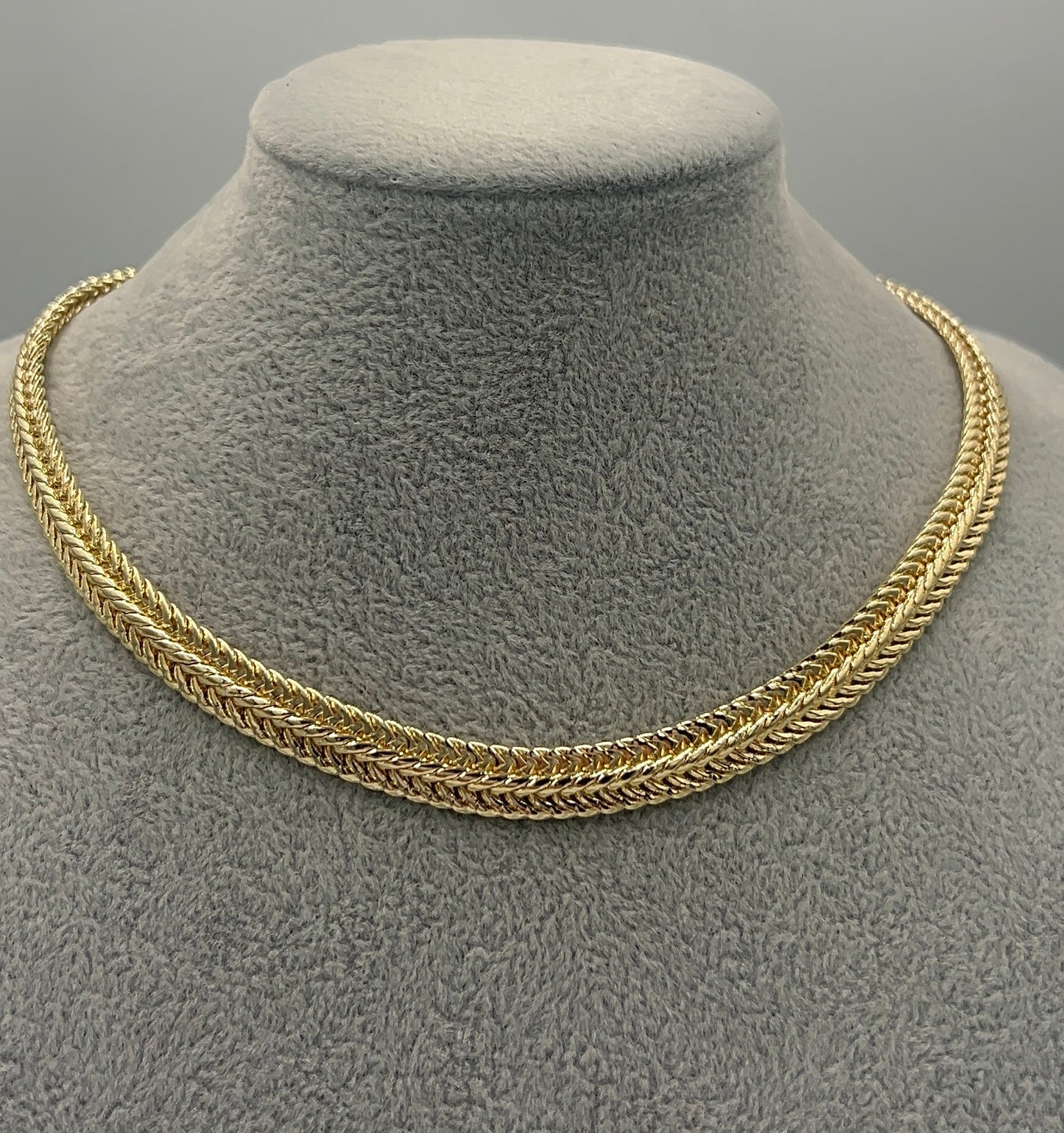 COLIER SNAKE PLACAT CU AUR 18K