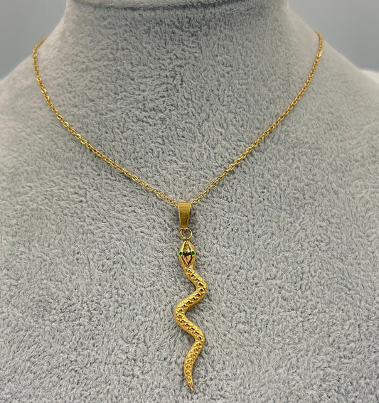 COLIER GOLD SARPE